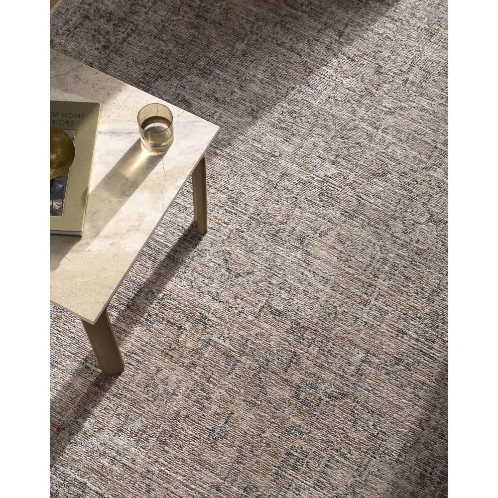 Livabliss x Galey Alix Maria Elena III Vintage Medallion Area Rug, 5'3" x 7' (5' x 7'), Brown