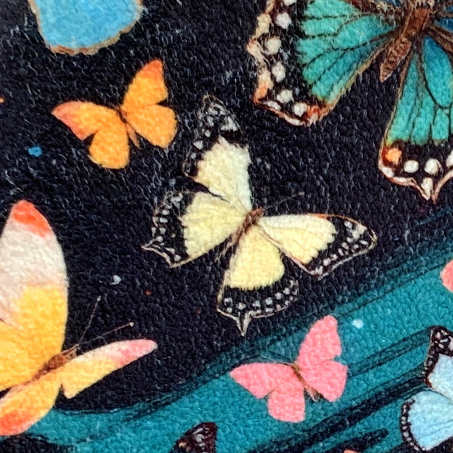 Goth Half Round Butterfly Bathrug Doormat Moth Outdoor Rug Non-Slip Bath Rugs Semi Circle Flower Bathroom Door Mat Cool Gothic Mats Decor Floral Style Bathmats (Fluttering)