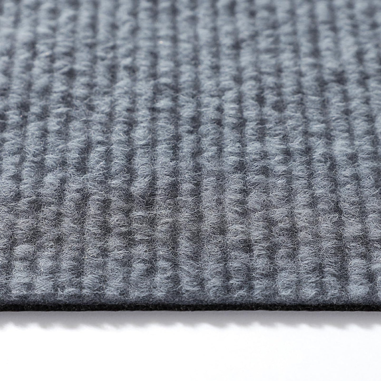 24" x 24" Carpet Tiles Peel and Stick 10Pcs (40 Sqft/Box, Light Gray)
