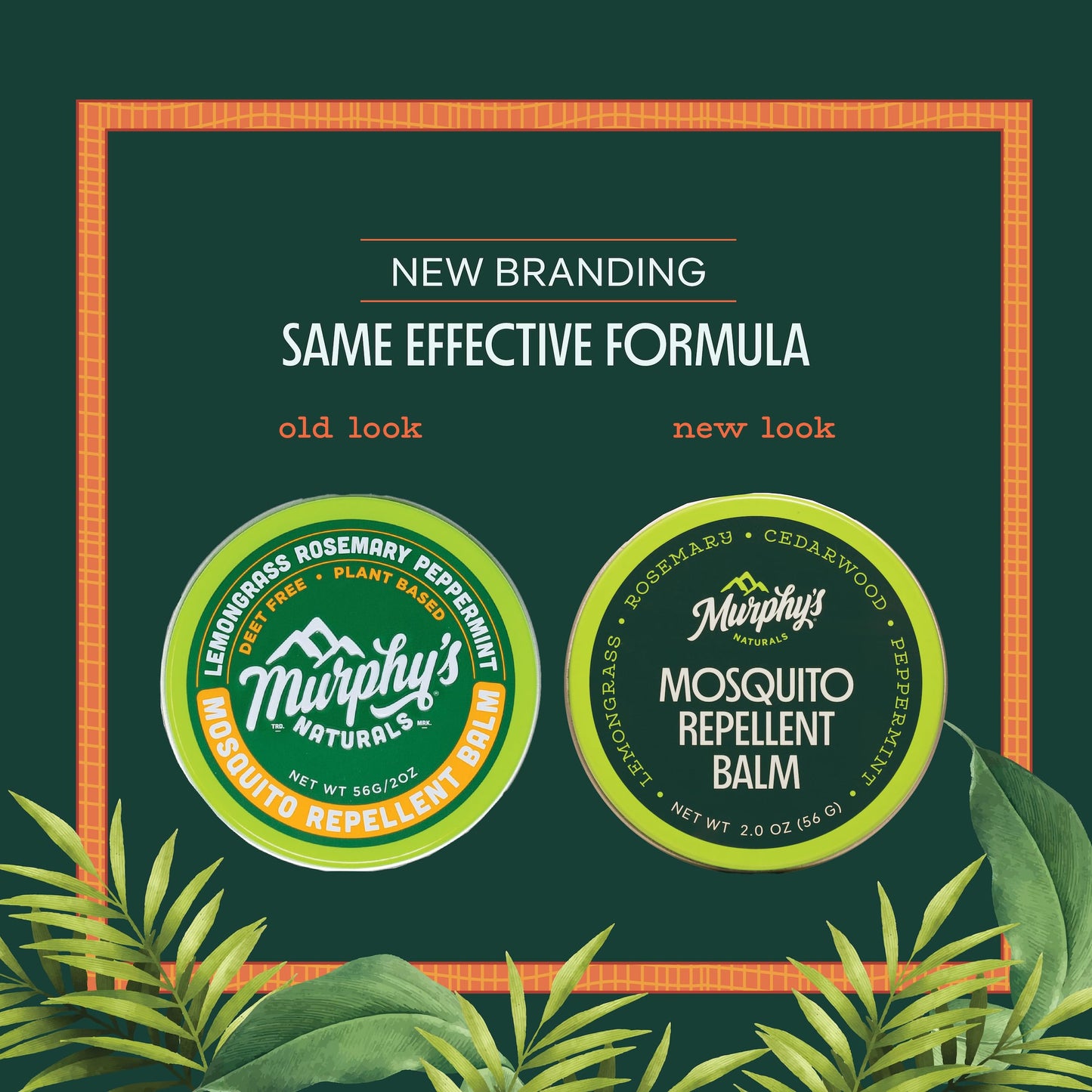 Murphy's Naturals Mosquito Repellent Balm, Plant-Based, 2 oz (Pack of 1)