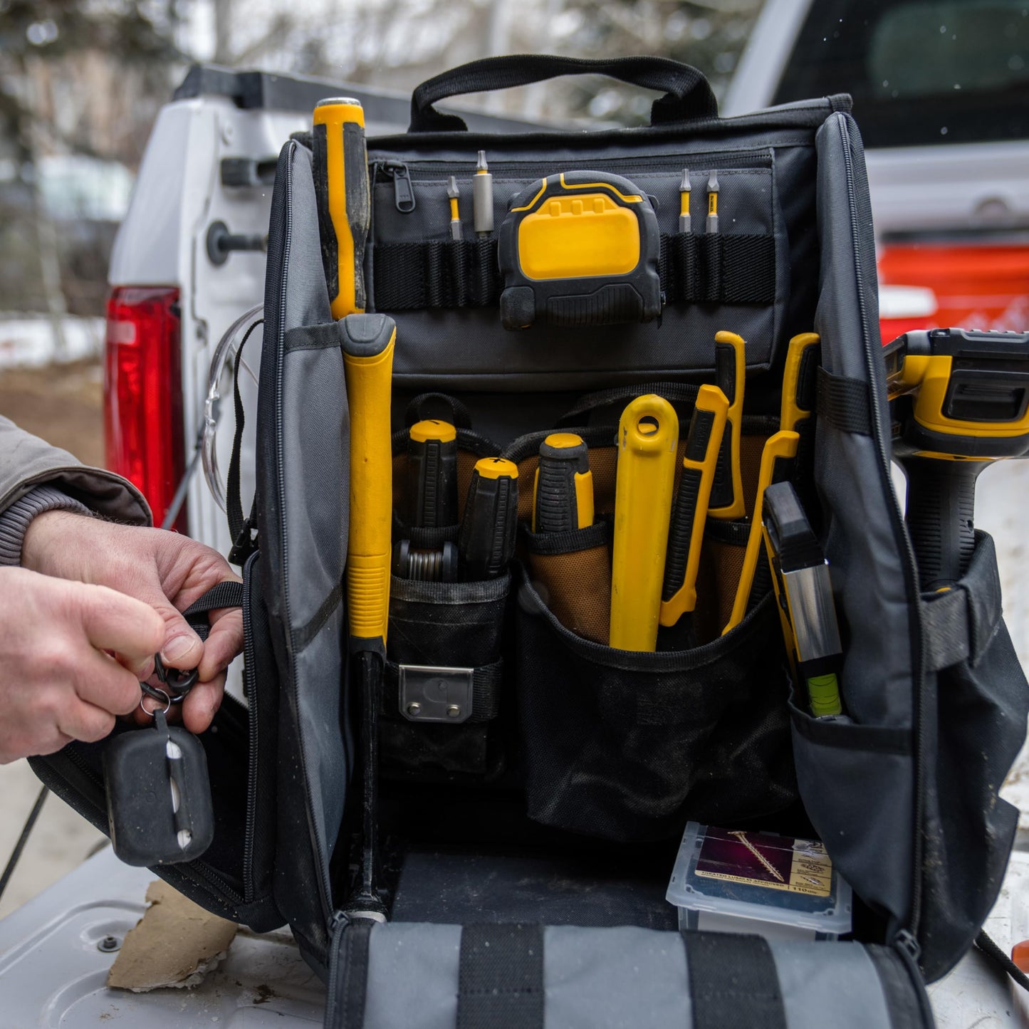 Carhartt Station Tool Pouches, Durable Organizer, Compatible with All Station Tool Bags, Medium