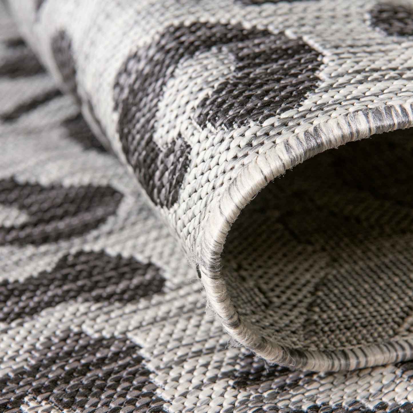 Unique Loom Outdoor Safari Collection Area Rug - Leopard (3' 3" x 5' 3" Rectangle, Light Gray/ Gray)