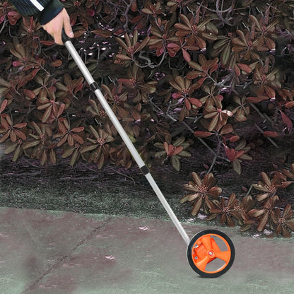Zozen Measuring Wheel, Scalable to Length 40in, 4-inch Measure Wheel, Distance Measuring in Feet and Inches, One Key to Reset, Rolling Up To 10,000Ft, Includes Tape Measure.