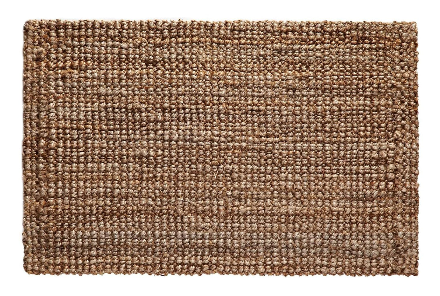Croft&Cane Handspun Jute Area Rug – Premium Handwoven Reversible Chunky Textured Natural Rug - Tan Beige Neutral Accent Carpet for Rustic Farmhouse Décor, Entryway, Bedroom, Family Room - 24x36 inches