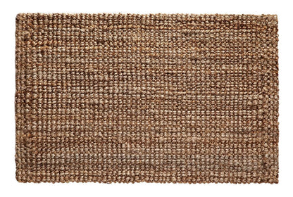 Croft&Cane Handspun Jute Area Rug – Premium Handwoven Reversible Chunky Textured Natural Rug - Tan Beige Neutral Accent Carpet for Rustic Farmhouse Décor, Entryway, Bedroom, Family Room - 24x36 inches