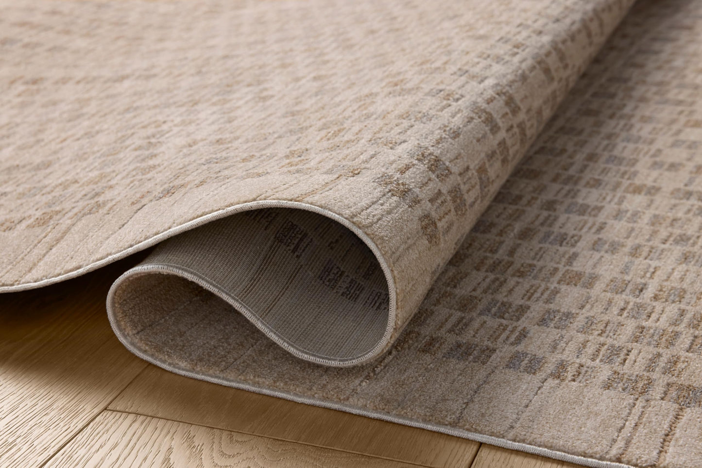 Loloi Amber Lewis Cali Collection CIL-02 Natural/Slate 9'-6" x 13', .25" Pile Height, Area Rug