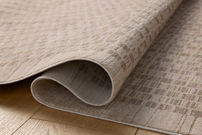 Loloi Amber Lewis Cali Collection CIL-02 Natural/Slate 9'-6" x 13', .25" Pile Height, Area Rug