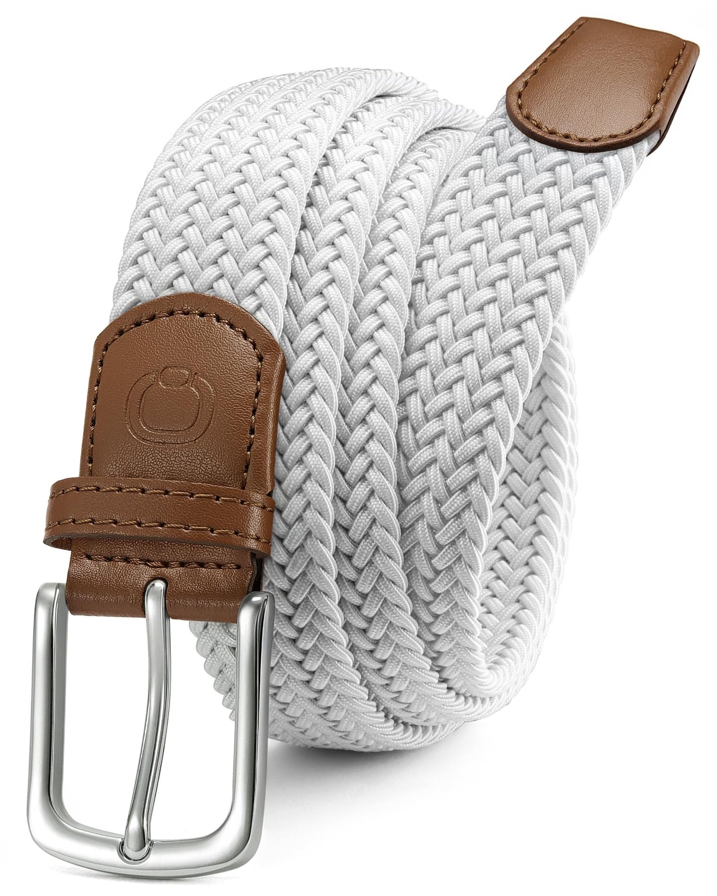 CHAOREN Stretch Mens Belt - Braided Elastic Golf Belt for Men 1 3/8"- Fits Casual Jeans & Shorts