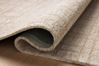 Loloi Chris Loves Julia Polly Collection POL-10 Khaki/Sand 5'-0" x 7'-6" Area Rug