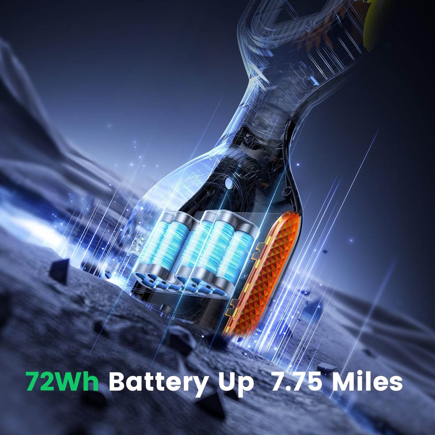 Gyroor Self Balancing Scooter New G13 All Terrain Balancing Scooter with LED Lights, Self Balancing Off Road with Bluetooth for Kids ages 6-12 and Adults-Galaxy Purple