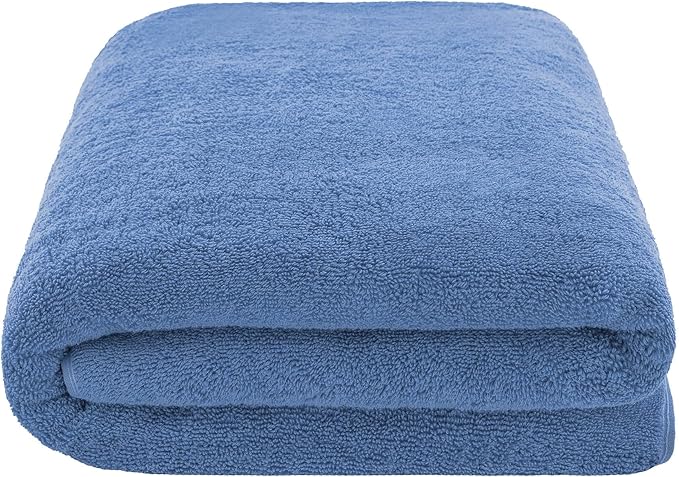 American Soft Linen 100% Cotton 600 GSM Turkish 40x80 Oversized Bath Towel Sheet