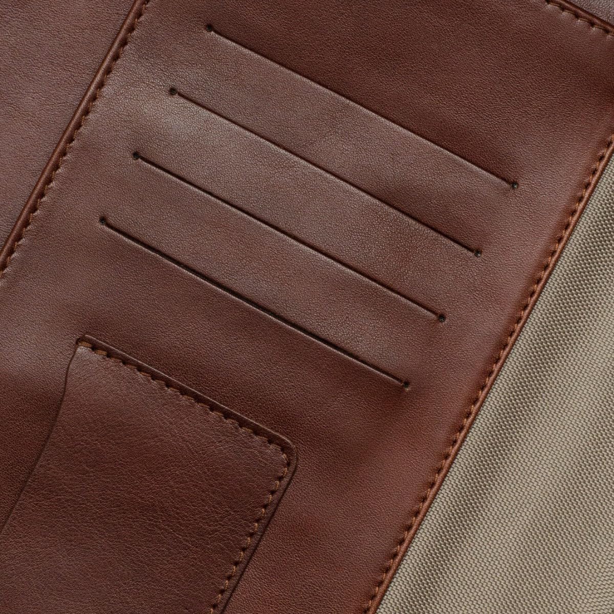 Premium Maruse Leather Portfolio Padfolio - Executive Folio for Men and Women with Zipper, Folio Document Organizer, Laptop Sleeve, iPad Case and Folder - Made in Italy, Brown