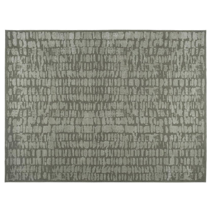 Revival Rugs Reverb 5'x8' Area Rugs for Living Room Bedroom Dining Room - Washable, Oeko-TEX Certified, Modern, Green