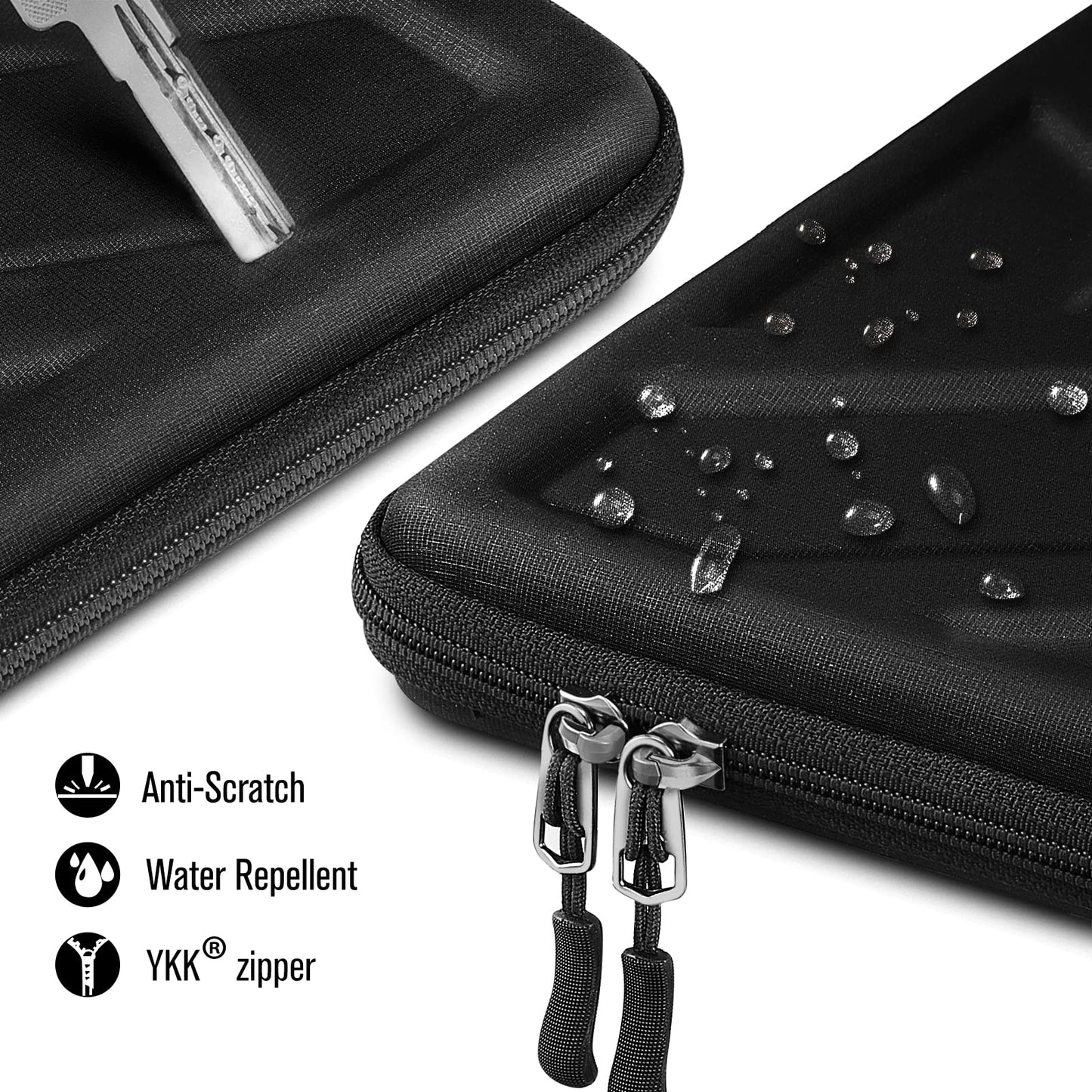 SITHON Hard Shell Laptop Sleeve Case for 15.6 Inch Acer Aspire 1/3/5/7, 15.6" ASUS VivoBook/Lenovo IdeaPad L3 and Other 15.6 inch HP Dell Samsung Laptop Chromebook, Shock Absorption Computer Bag