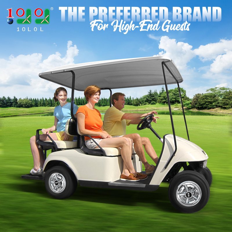 10L0L Universal Golf Cart 8L Ice Chest Cooler with Mounting Bracket, Cooler Box for EZGO&Club Car&Yamaha – 48 Hour Cold Drink Storage 102588101 103886801