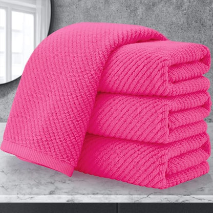 VOOVA & MOVAS Bathroom Hand Towels Set of 4, Large 18"x28"