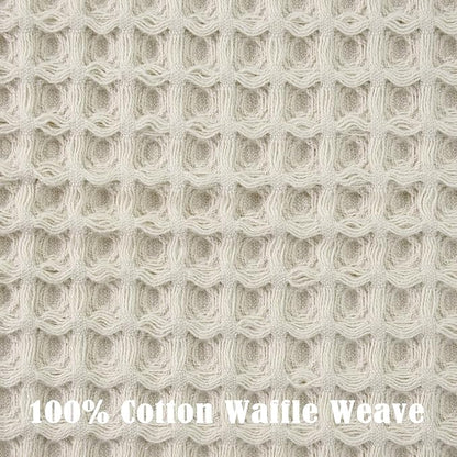 Jacquotha Waffle Hand Towels 2-Piece – Cotton, Quick Dry, Lint Free, 13” x 29”
