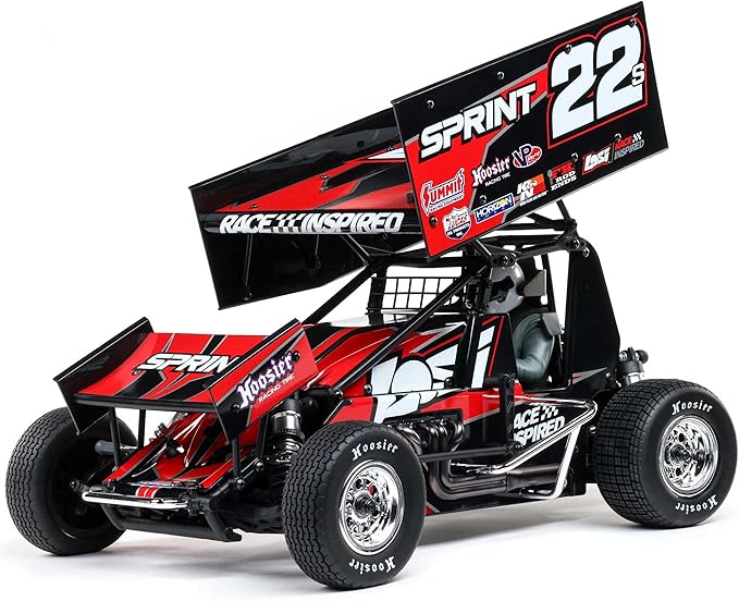 Losi 22S Sprint RTR with Battery and Charger Red 1/10 2 Wheel Drive LOS-2359