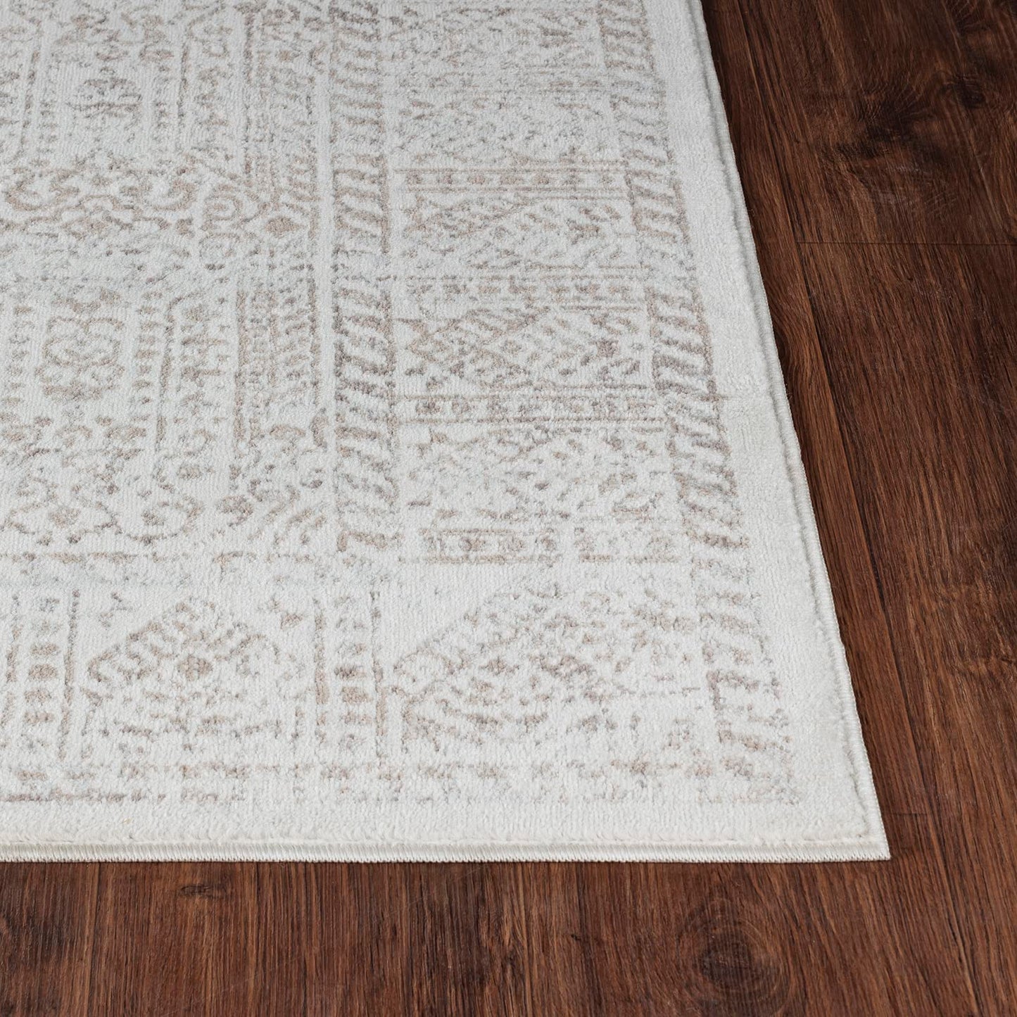 Livabliss x Galey Alix Myrtle Avenue VI Vintage Moroccan Area Rug, 6'7" x 9' (7' x 9'), Olive