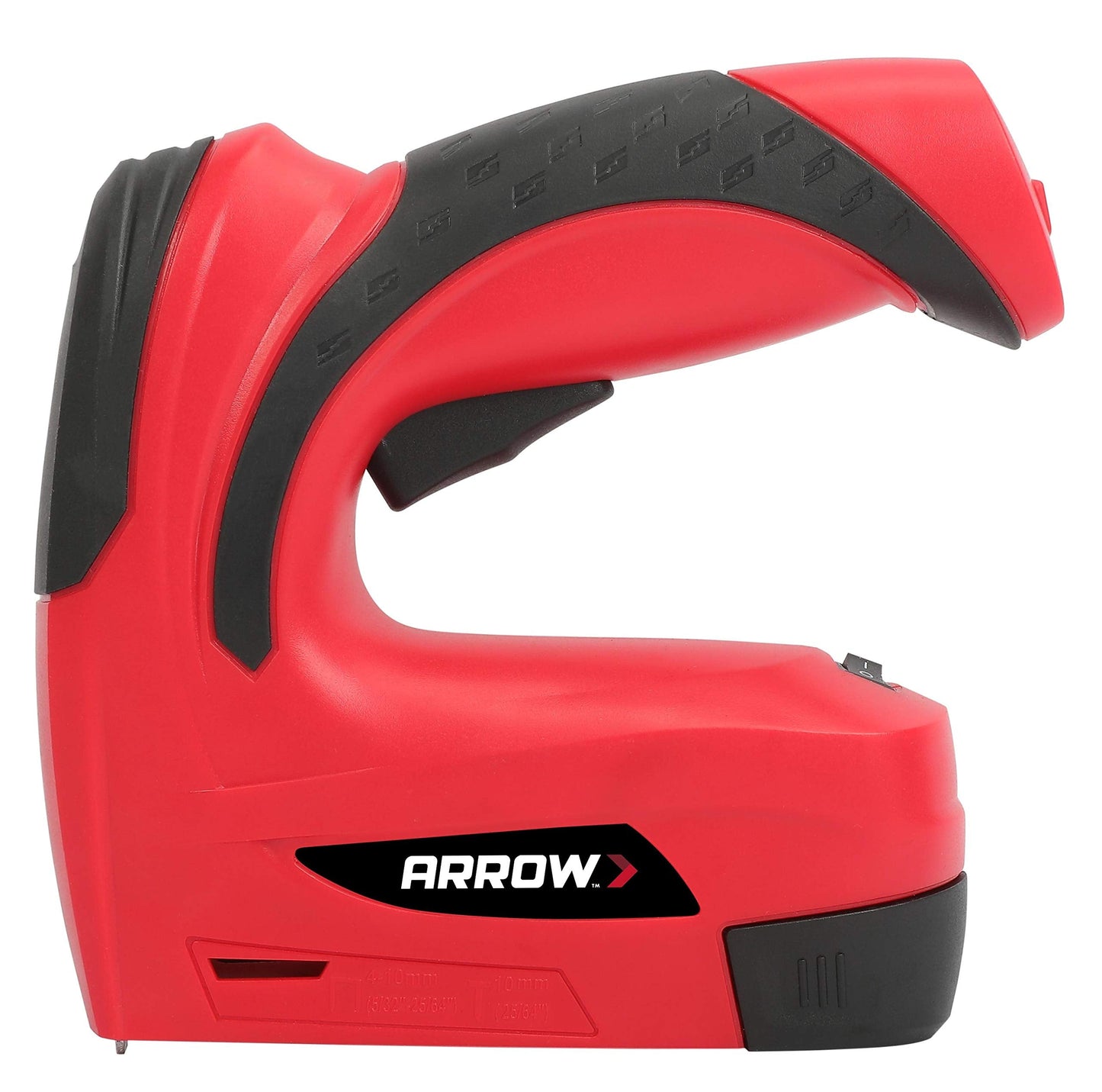 Arrow Fastener Arrow E21 Cordless Electric Light Duty Staple Gun, Black/Red