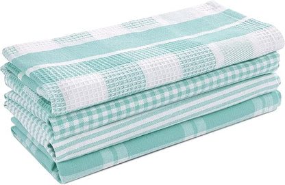LANE LINEN 100% Cotton Kitchen Dish Cloths, Ultra Soft Absorbent Quick Drying
