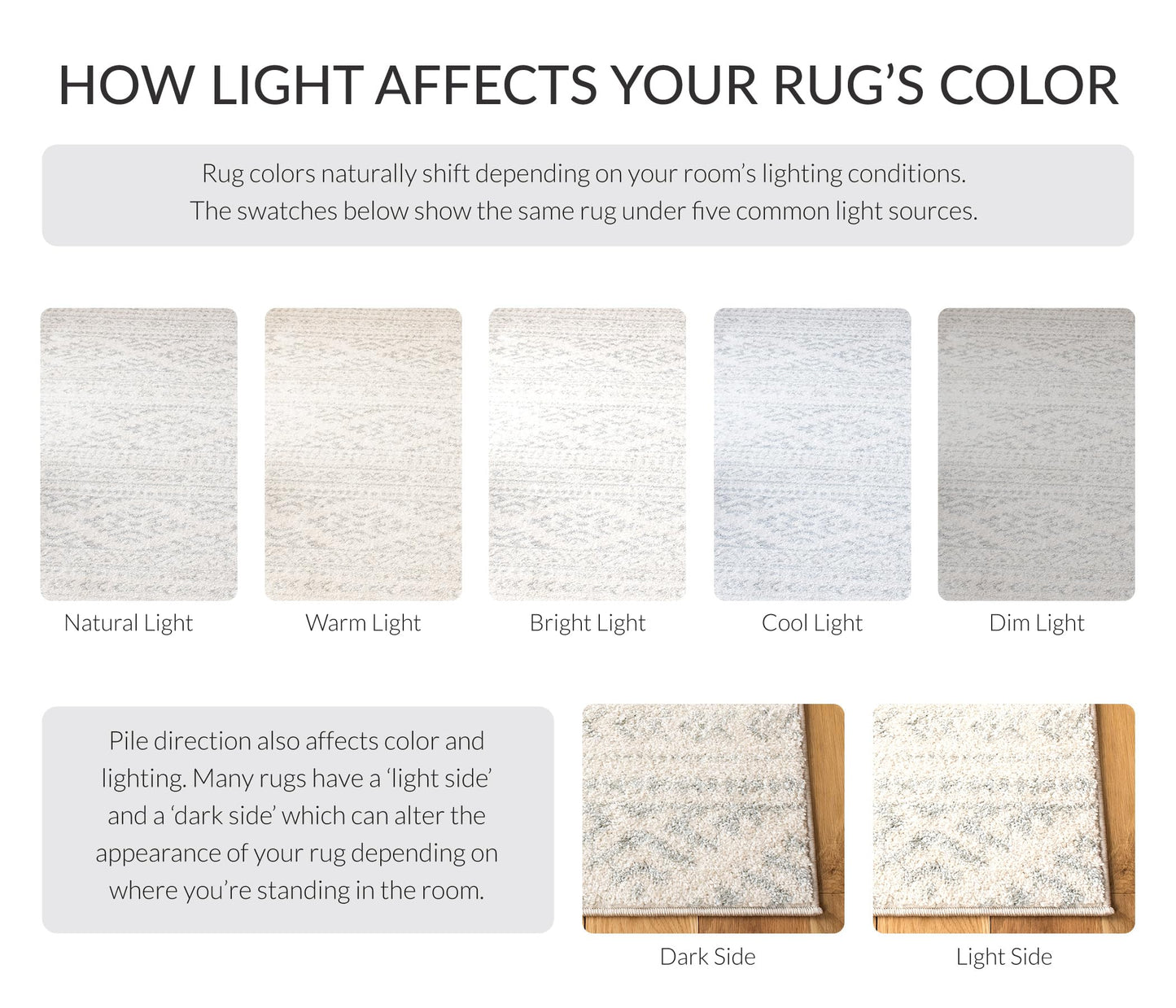 SAFAVIEH Area Rug 9x12 - Tulum Collection - Large - Ivory & Light Grey, Moroccan Boho Tribal Design, Non-Shedding & Easy to Clean, Ideal for Living Room, Bedroom, Dining Space (TUL272G)