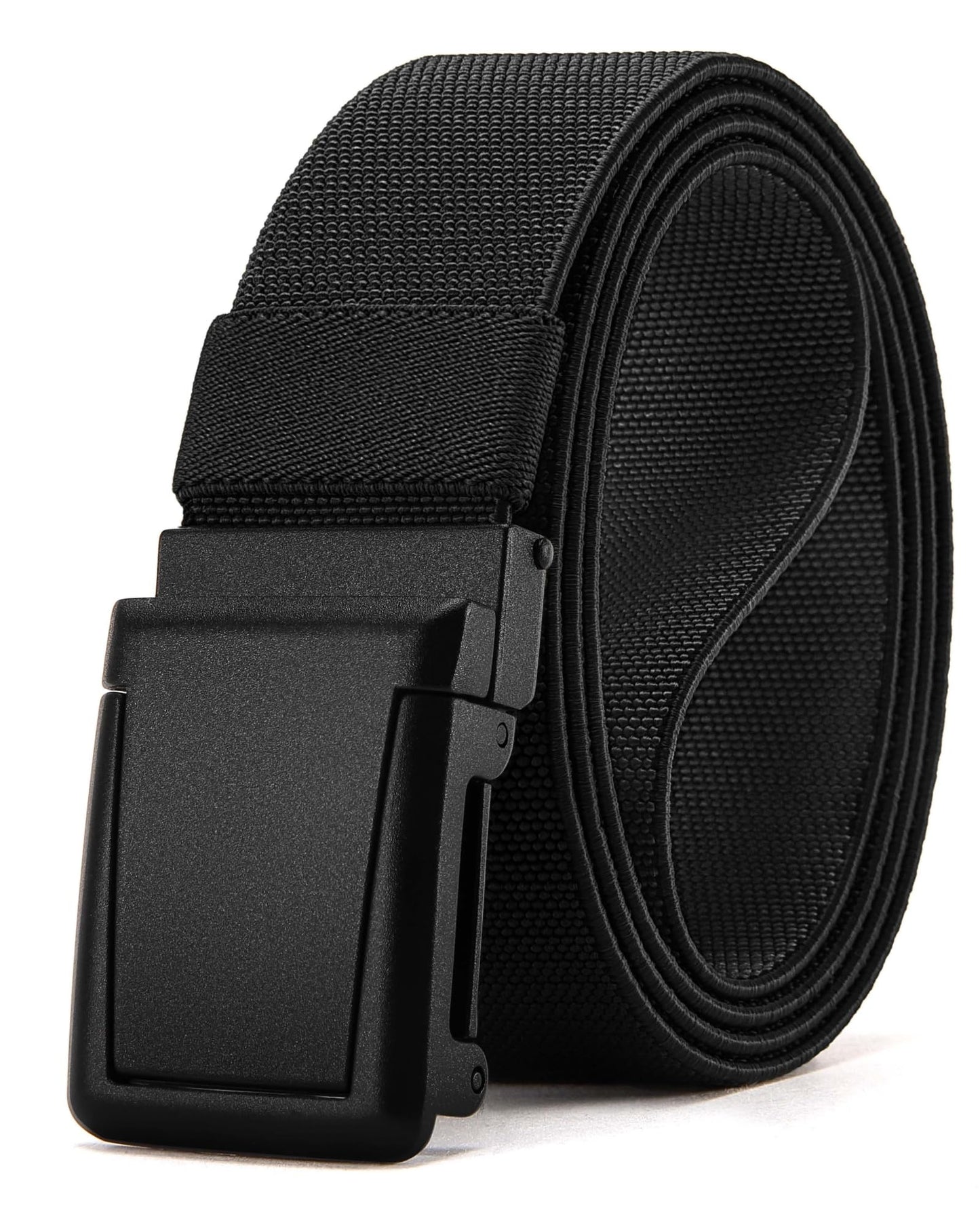 CHAOREN Tactical Belt Men - 1.5" Stretch Work Belt with Quick Release Zinc Alloy Buckle for Military Casual Jeans Hiking