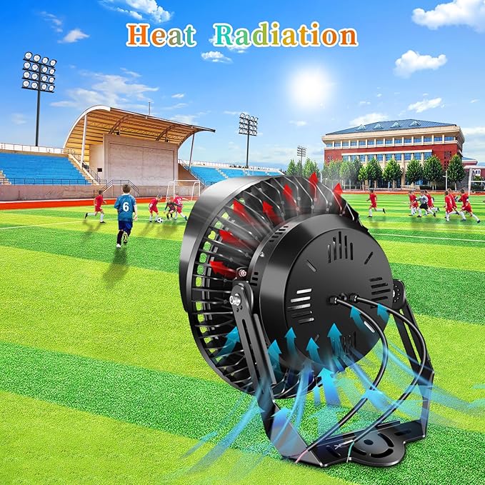 Juyace 800W Led Stadium Flood Light Outdoor Super Bright Commercial Area Lighting 100-277V 5000K Daylight IP65 Waterproof Arena for Sport Fields and Courts
