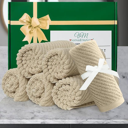 VOOVA & MOVAS Beige Face Cloths,