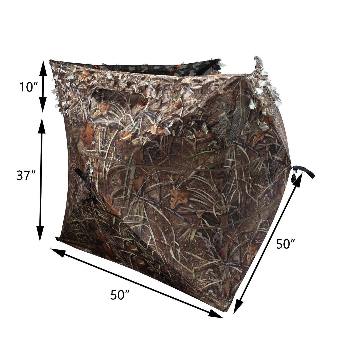 THUNDERBAY Pop Up 3 Sided Ground Blind for Deer Duck Turkey Hunting, Portable Quick Setup Lightweight 3 Panels Deer Hunting Blind
