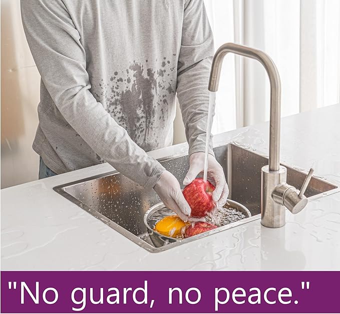 30 inch Premium Kitchen Sink Silicone Water Splash Guard SIZE UPGRADE 30" and