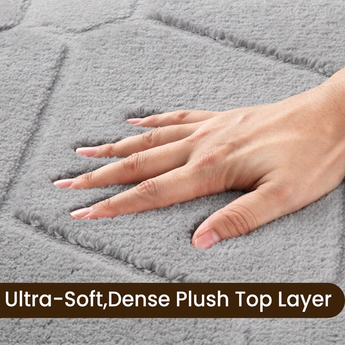 Sour Lemon Area Rugs 9x12 Living Room, Soft Large Area Rug Fluffy Grey Rugs for Bedroom，Machine Washable Area Rug Non Slip Carpet Rug for Living Room Playroom Kids Room Home Decor