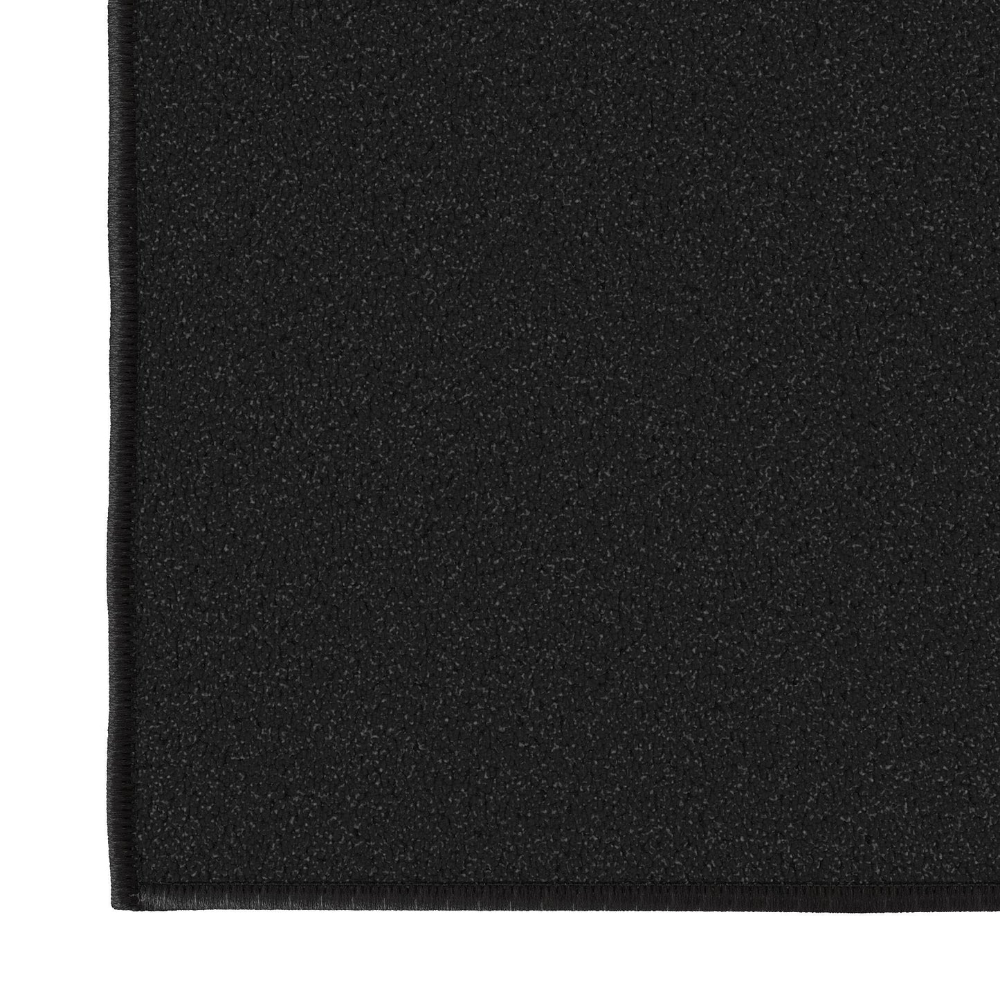 Ottomanson Hallway Runner Rug 2'7" x 9'10" Non Slip Solid Area Rugs Easy to Clean Laundry Rug Runner Durable & Pet Friendly Floor Carpet Runners for Hallways Entryway Living Room Kitchen, Black
