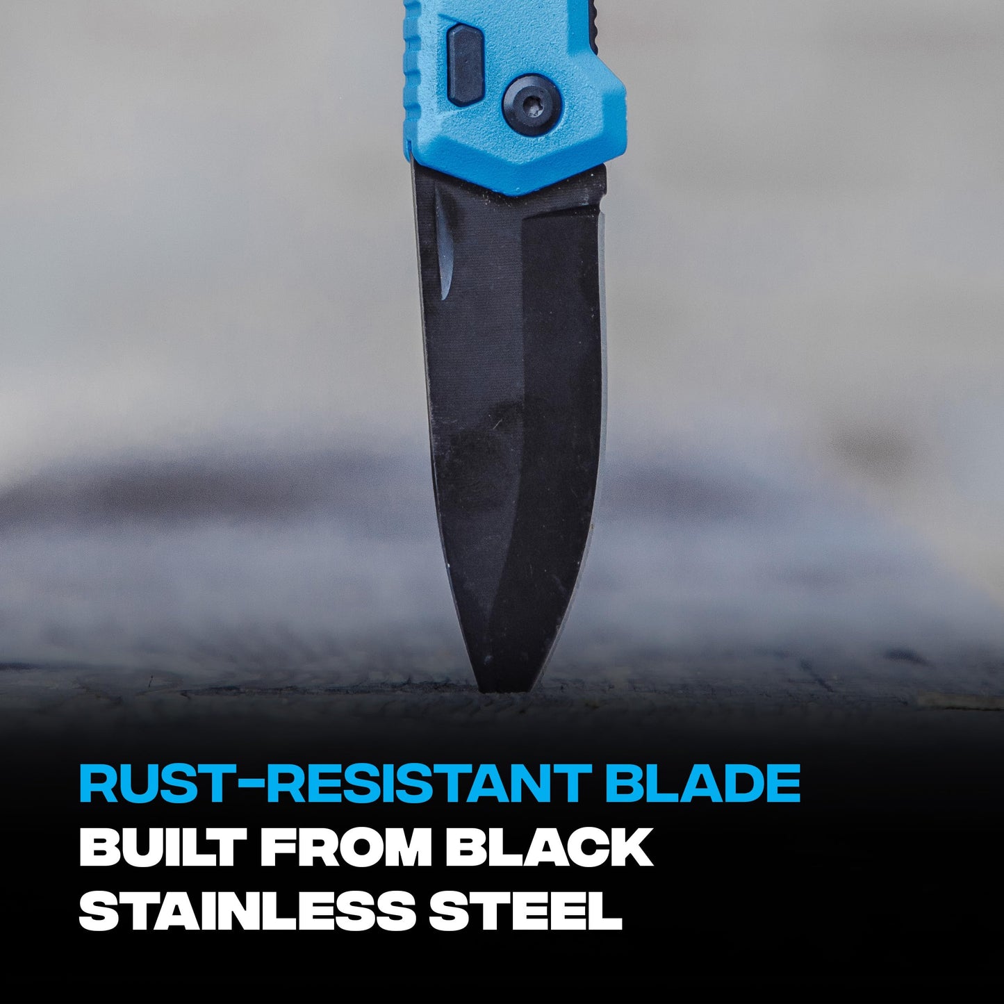 OX Pro Pocket Folding Knife with Stainless Steel Blade and Liner Lock EDC - Metal Body and Belt Clip for Jobsite Utility OX-P226301