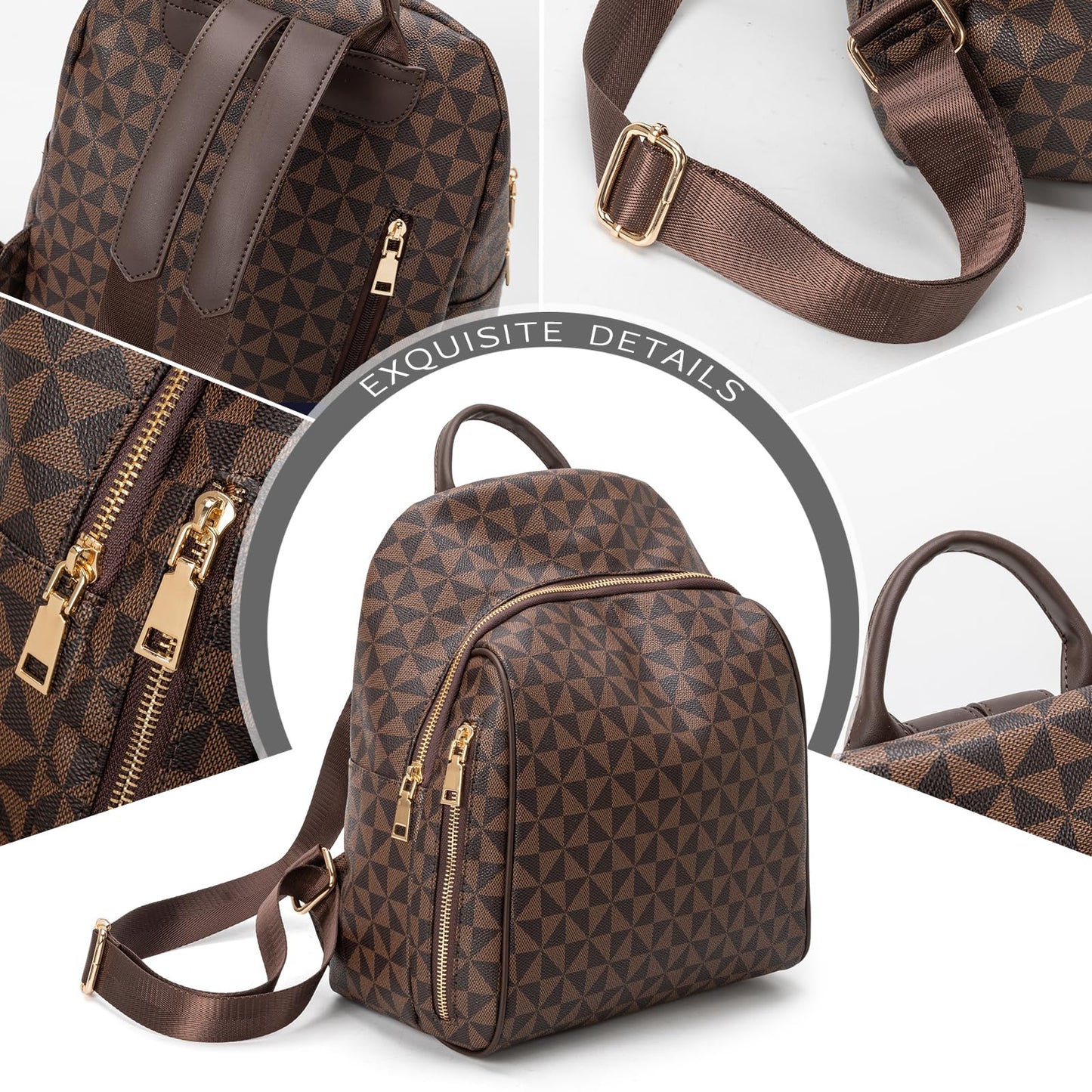 Womens Backpack Purse Leather Anti-theft Large Fashion Designer Travel Backpack Bag Men's Backpack Shoulder Bags