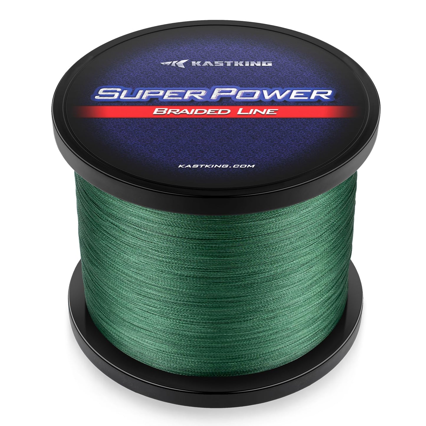 KastKing Superpower Braided Fishing Line, Moss Green, 40 LB, 1097 Yds