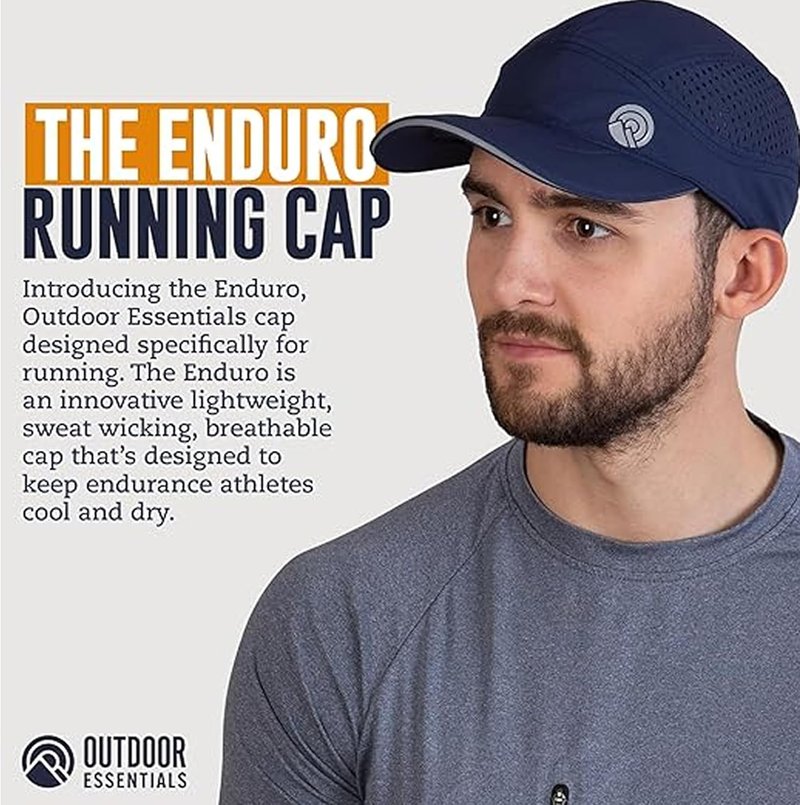 Breathable Running Hat for Men & Women - Outdoor Jogging, Hiking, & Tennis Cap | Lightweight & Comfortable