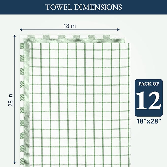 LANE LINEN Kitchen Towels Set