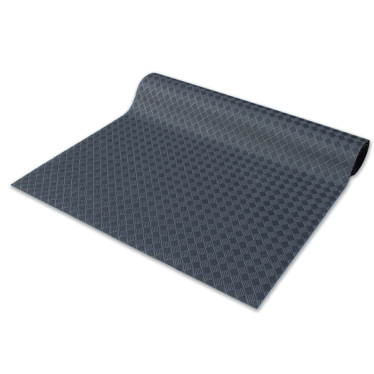 EnviroFlex VanDeck Universal Fit Cargo Van Floor Liners - 4mm x 60" W x 123" L Deck Plate - Heavy Duty, Cut to Fit Rubber Floors, Protect Floors