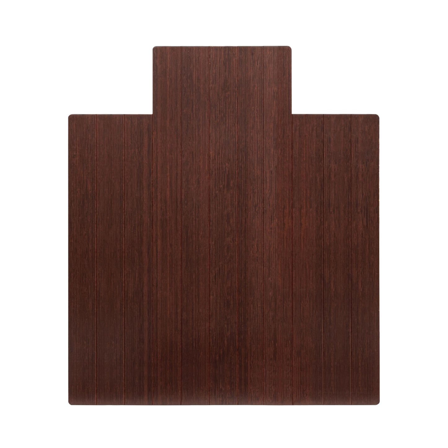 Anji Mountain Office Chairmat Thickest & Sturdy Bamboo Chairmats Highly Premium Quality Anti-Slip Heavy Duty for Multi-Purpose Hardwood Floor Office & Home Floor Protector Office Chair mat-8mm Thick