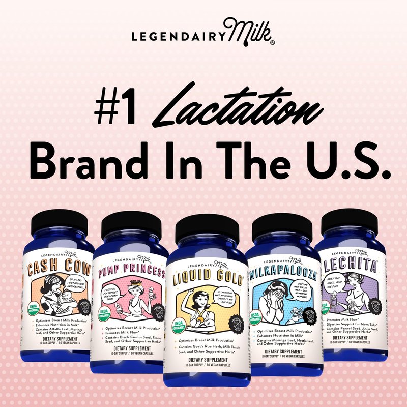 Legendairy Milk Liquid Gold Lactation Support | Lactation Supplement with Organic Goats Rue, Milk Thistle, Shatavari, Fennel, Alfalfa & Anise | Breastfeeding Supplements, 1 Pack