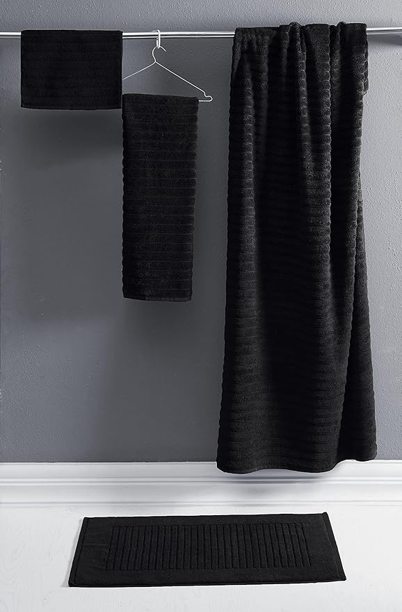 Classic Turkish Towels CTT Luxury 6 Piece Towel Set, 100% Turkish Cotton