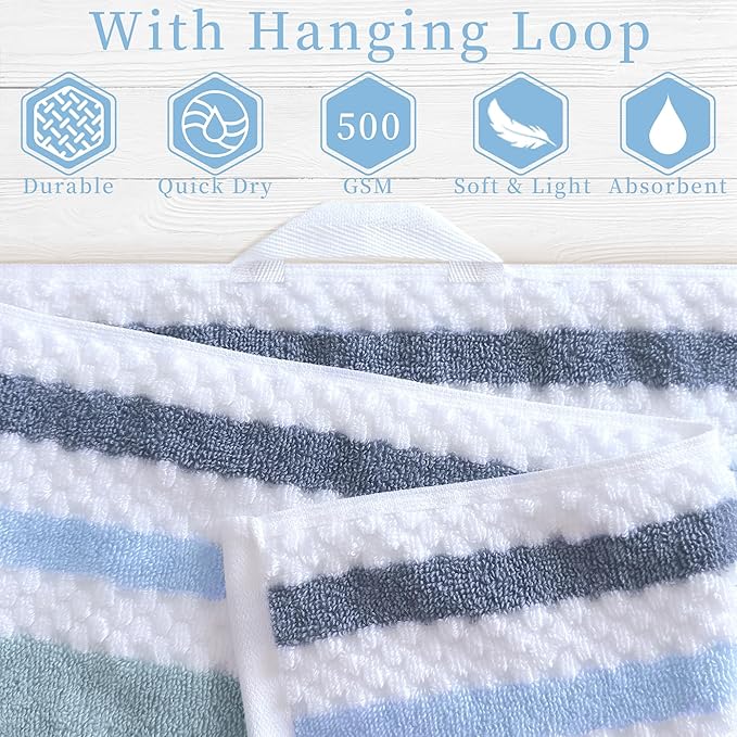 Waffle Towels for Bathroom