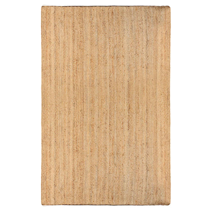 Superior Hand Woven Natural Fiber Reversible High Traffic Resistant Braided Jute Area Rug, 5' x 8'