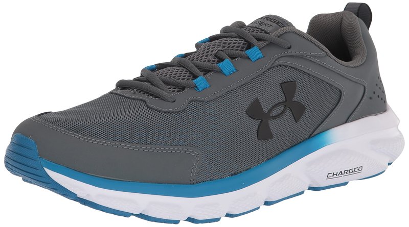 Under Armour Men's Charged Assert 9, Pitch Gray/Black, 10.5 Medium US