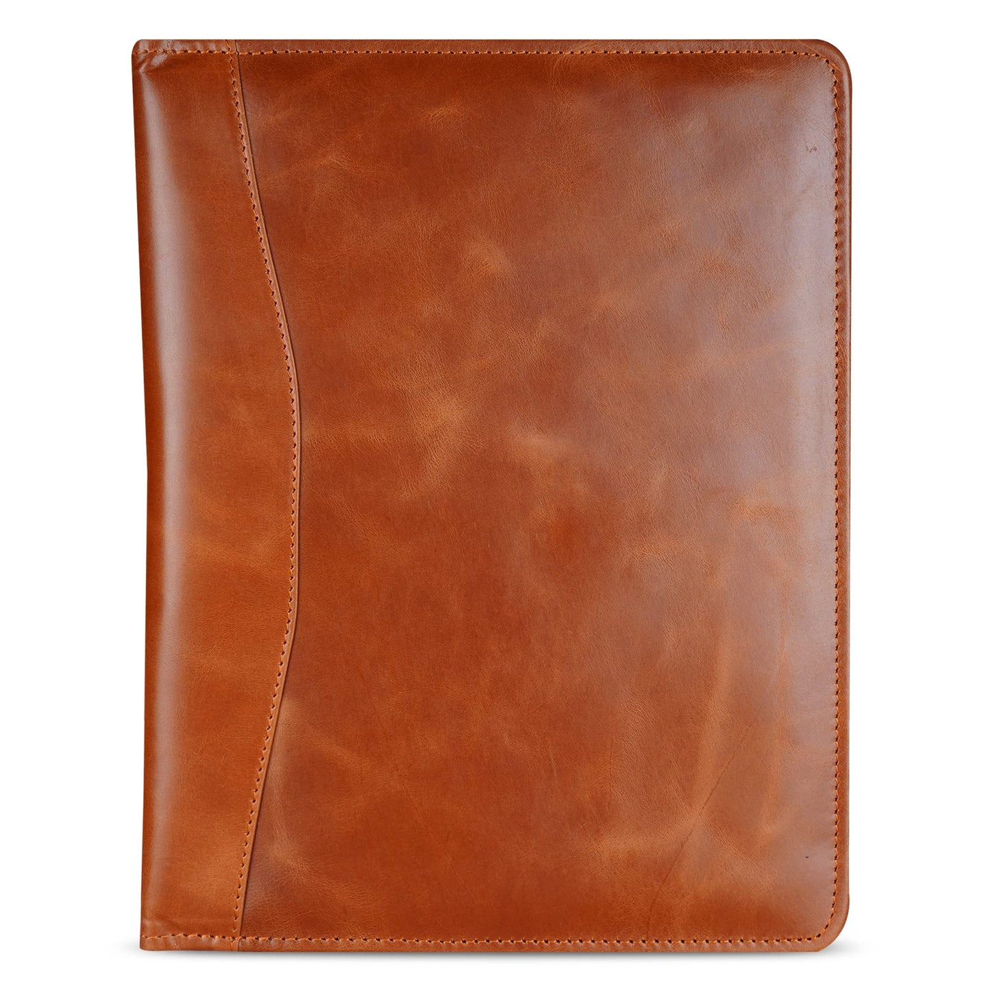 CestAntiQ, Heavy Duty Buffalo Leather Legal Pad Portfolio | Handmade Executive Notebook Binder Portfolio | Professional Padfolio Organizer | Business Gift for Men and Women : Brown