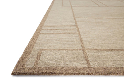 Loloi Jeremiah Brent Barrow Collection BAR-04 Beige/Taupe 8'-6" x 11'-6" Area Rug