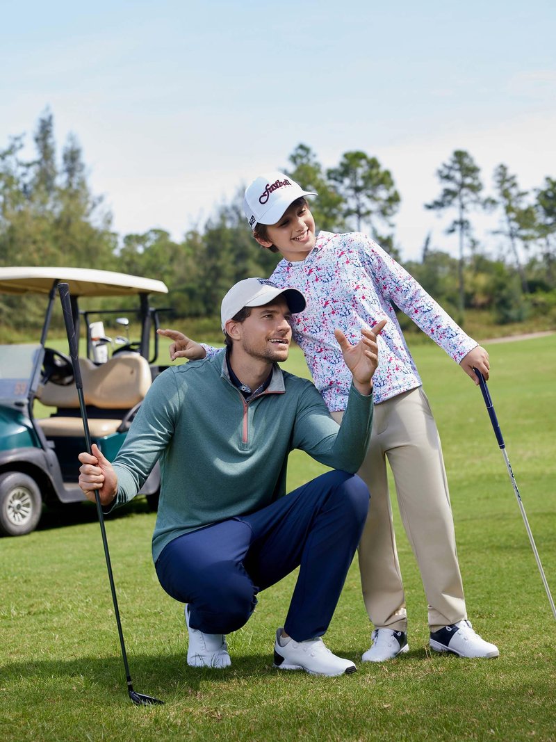 M MAELREG Mens Pullover Quarter Zip Golf Sport Casual Long Sleeve Mens Golf Half Zip Pullover Sweatshirts for Men