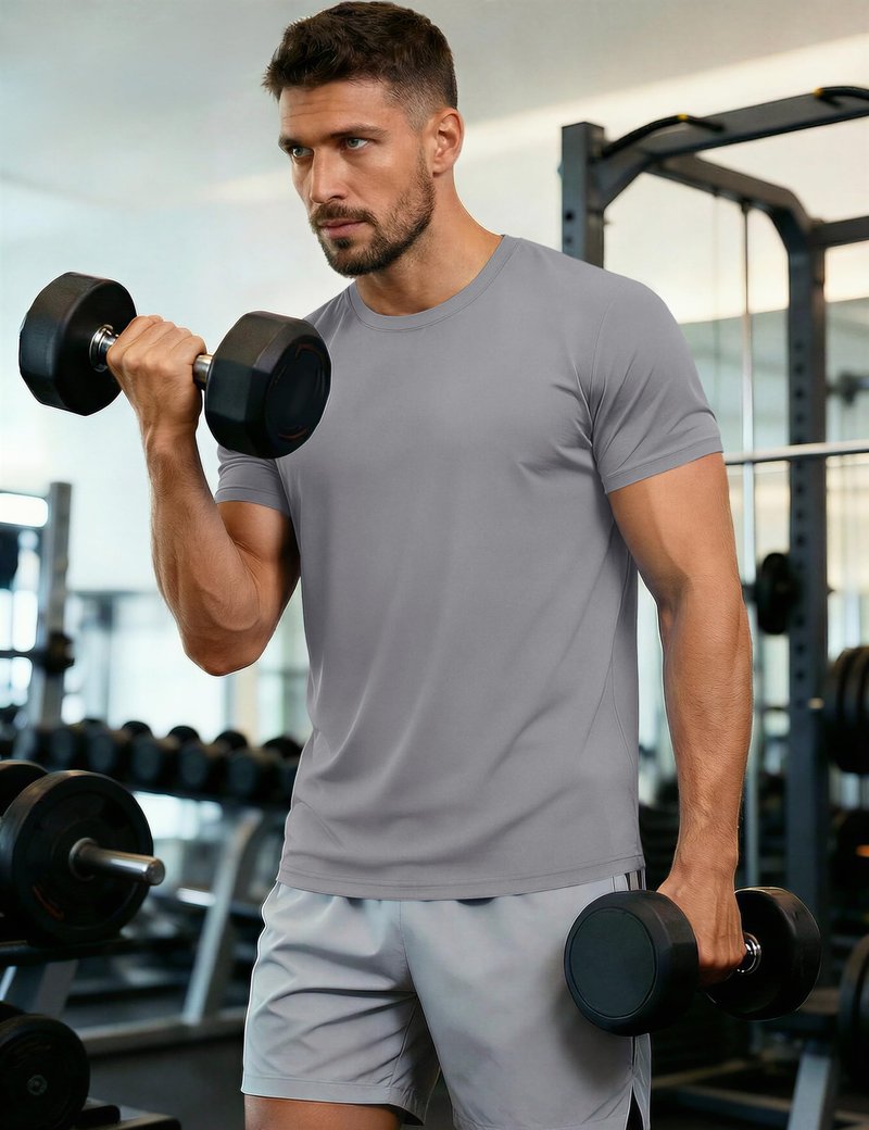 Tee Shirts Mens Short Sleeve T Shirts Quick Dry Lightweight Rash Guard Summer Shirt UPF 50+ Sun Shirts