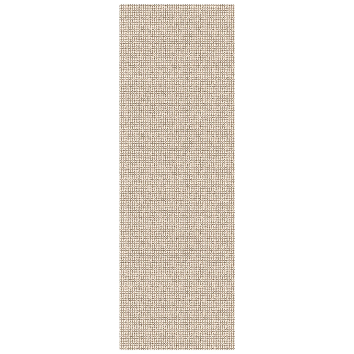 EARTHALL Woven Runner Rug 2x6 Ft Washable Runners for Hallways Cotton Non Slip Rubber Backed Kitchen Runner Braided Indoor Floor Carpet for Entryway, Hallway, Kitchen, Bedroom, Beige/Ivory